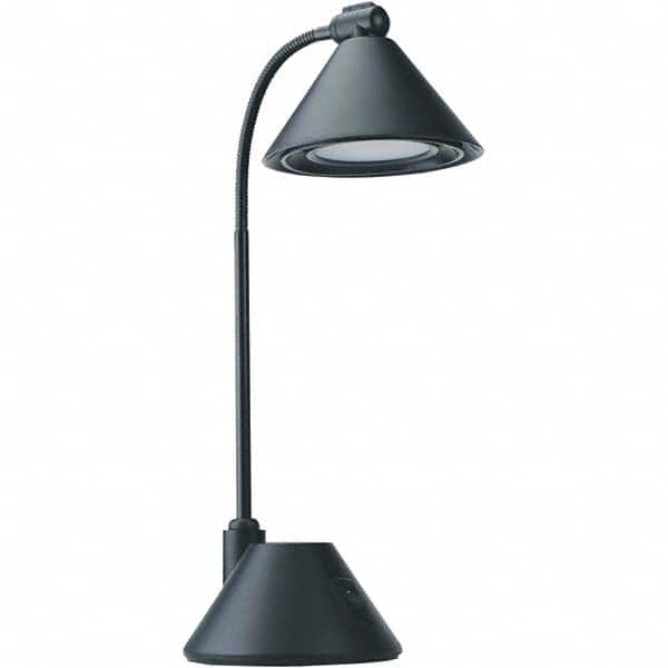 ALERA - Task Lights Fixture Type: Desk Color: Black - USA Tool & Supply