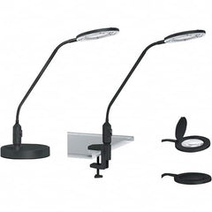 ALERA - Task Lights Fixture Type: Magnifying Color: Black - USA Tool & Supply