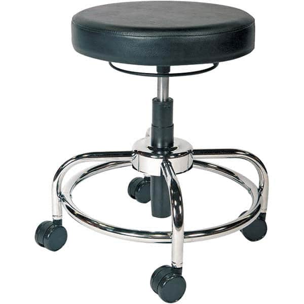 ALERA - Swivel & Adjustable Stools Type: Adjustable Height Stool Base Type: Metal - USA Tool & Supply