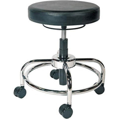 ALERA - Swivel & Adjustable Stools Type: Adjustable Height Stool Base Type: Metal - USA Tool & Supply