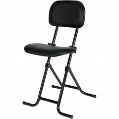 ALERA - Swivel & Adjustable Stools Type: Adjustable Height Stool Base Type: Metal - USA Tool & Supply