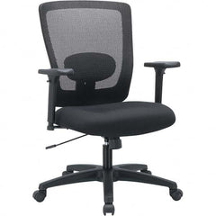 ALERA - 37 to 41-1/2" High Mid-Back Swivel/Tilt Chair - USA Tool & Supply