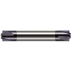 Harvey Tool - 0.01" Radius, 3/8" Diam, 4 Flute Solid Carbide Corner Rounding End Mill - Exact Industrial Supply