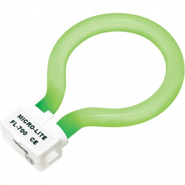 O.C. White - Task & Machine Light Fluorescent Ring Bulb - Green, For Use with Illuminator Models FL1000 & FV1000 - USA Tool & Supply