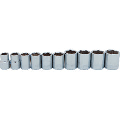 3/8″ 10PC SOCKET SET 6PT - USA Tool & Supply