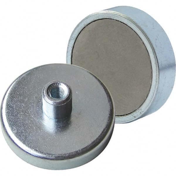 Eclipse - Ceramic Pot Magnets Diameter (mm): 32 Diameter (Inch): 1.2600 - USA Tool & Supply