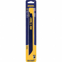 Irwin - Reciprocating Saw Blades Blade Material: Bi-Metal Blade Length (Inch): 8 - USA Tool & Supply