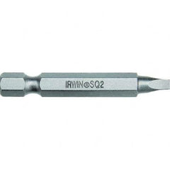 Irwin - #2" Square Size Square Recess - USA Tool & Supply