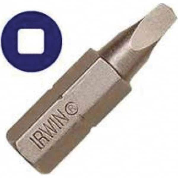 1/4″ Drive Square Insert Bit 1 Point, 1″ OAL