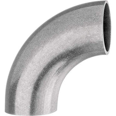 Value Collection - Sanitary Stainless Steel Pipe Fittings Type: 90 Short Elbow Style: Butt Weld - USA Tool & Supply