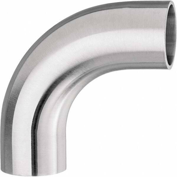 Value Collection - Sanitary Stainless Steel Pipe Fittings Type: 90 Elbow Style: Butt Weld - USA Tool & Supply