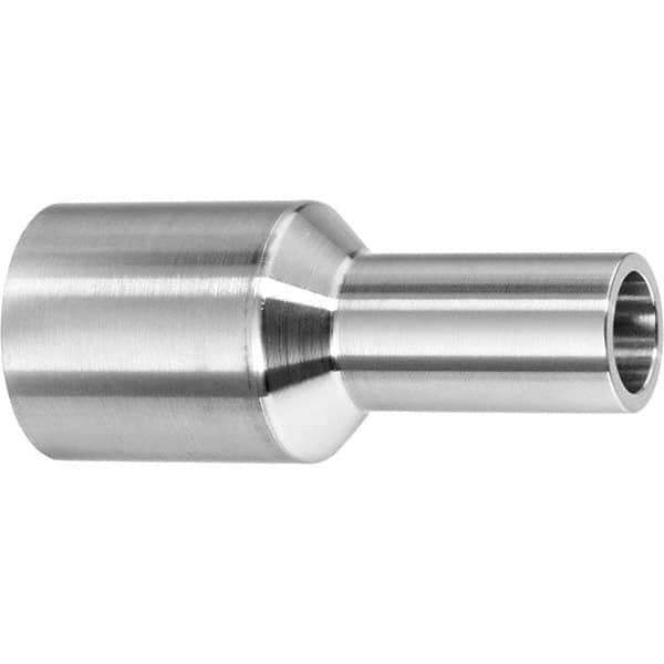 Value Collection - Sanitary Stainless Steel Pipe Fittings Type: Straight Adapter Style: Butt Weld - USA Tool & Supply