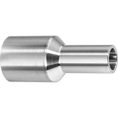Value Collection - Sanitary Stainless Steel Pipe Fittings Type: Straight Adapter Style: Butt Weld - USA Tool & Supply