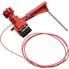 Brady - Pneumatic & Valve Lockouts Type: Universal Valve Lockout Maximum Valve Handle Size (Inch): 1.600 - USA Tool & Supply