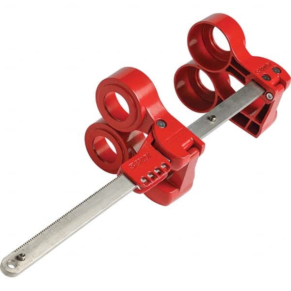 Brady - Pneumatic & Valve Lockouts Type: Gate Valve Lockout Maximum Valve Handle Size (Inch): 14 - USA Tool & Supply