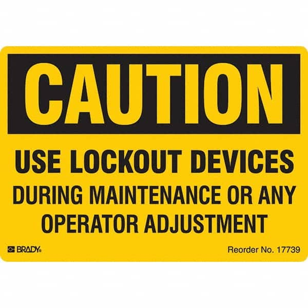 Brady - Safety & Facility Labels Message Type: Accident Prevention Header: CAUTION - USA Tool & Supply