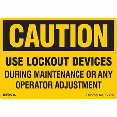 Brady - Safety & Facility Labels Message Type: Accident Prevention Header: CAUTION - USA Tool & Supply