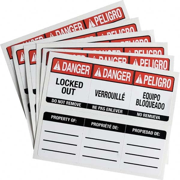 Brady - Safety & Facility Labels Message Type: Accident Prevention Header: DANGER - USA Tool & Supply