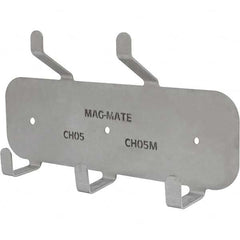 Mag-Mate - Coat & Hat Hooks Type: Double Coat and Hat Hook Projection: 2-15/64 (Inch) - USA Tool & Supply