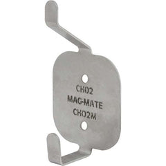 Mag-Mate - Coat & Hat Hooks Type: Double Coat and Hat Hook Projection: 2-15/64 (Inch) - USA Tool & Supply