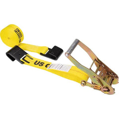US Cargo Control - Slings & Tiedowns (Load-Rated) Type: Ratchet Tie Down Width (Inch): 2 - USA Tool & Supply