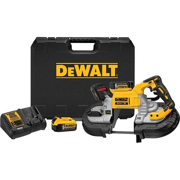 DeWALT - Cordless Portable Bandsaws Voltage: 20 Battery Chemistry: Lithium-Ion - USA Tool & Supply