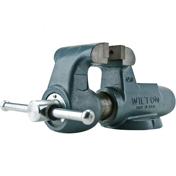 Wilton - Bench Vises Jaw Width (Inch): 3 Jaw Opening Capacity (Inch): 4-3/4 - USA Tool & Supply