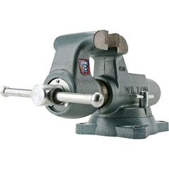 Wilton - Bench Vises Jaw Width (Inch): 5 Jaw Opening Capacity (Inch): 8 - USA Tool & Supply