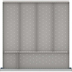 LISTA - 6-Compartment Drawer Divider Layout for 3.15" High Drawers - USA Tool & Supply