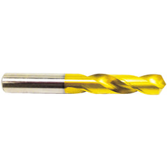 9/32″ Dia. Screw Machine Drill, 118 Degrees, TiN, Series/List # 1435 - Exact Industrial Supply