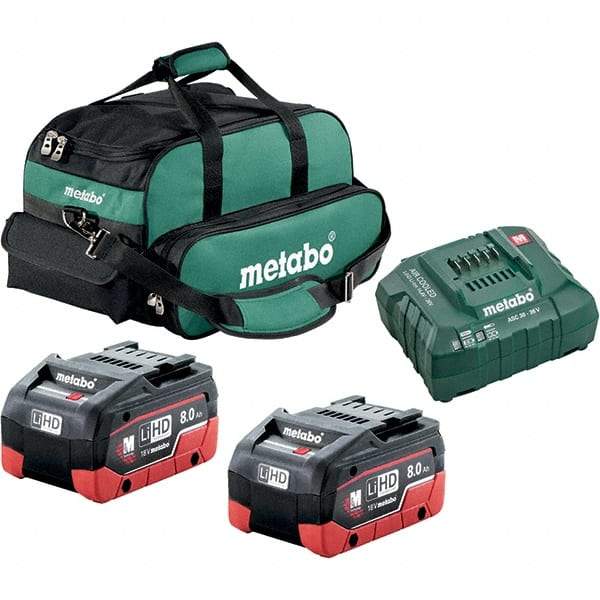 Metabo - Power Tool Chargers Voltage: 18 Battery Chemistry: Lithium-Ion - USA Tool & Supply