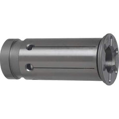 Guhring - 7.94mm ID x 32mm OD, 35.5mm Head Diam, Sealed Hydraulic Chuck Sleeve - Steel, 60.5mm Length Under Head, Through Coolant - Exact Industrial Supply