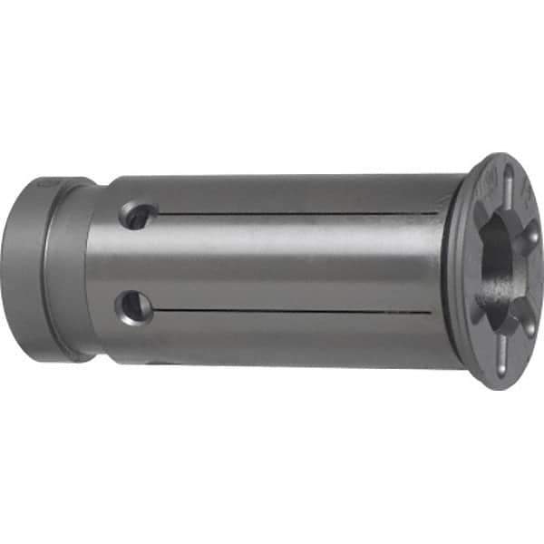 Guhring - 4.76mm ID x 19.05mm OD, 24mm Head Diam, Sealed Hydraulic Chuck Sleeve - Steel, 50.5mm Length Under Head, Through Coolant - Exact Industrial Supply