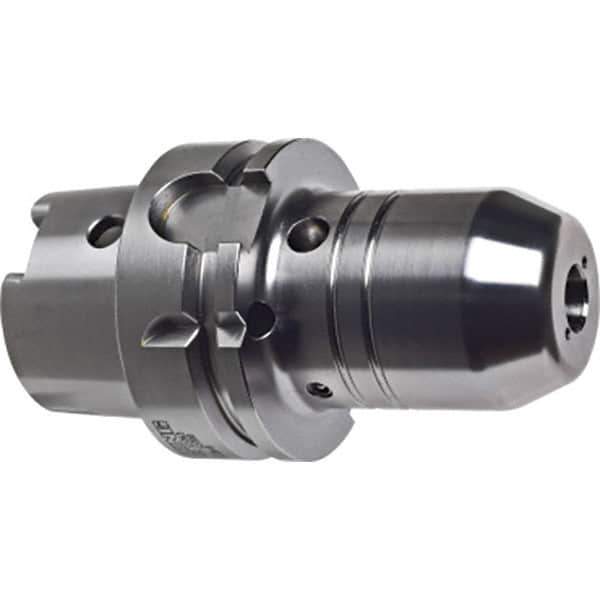 Guhring - 44mm Shank Diam, 14mm Hole Diam, HSK63A Taper Shank Shrink Fit Tool Holder & Adapter - 80mm Projection, 32mm Nose Diam, 15,000 RPM - Exact Industrial Supply