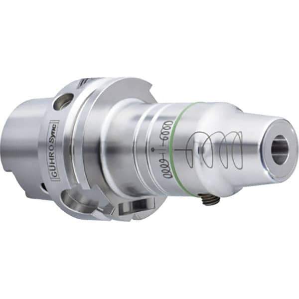 Guhring - 40mm Metric HSK63A Taper Shank Diam Tension & Compression Tapping Chuck - 2.80 to 10mm Tap Capacity, 106.5mm Projection - Exact Industrial Supply