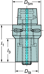 C63910232070A ADAPTER CAPTO - USA Tool & Supply