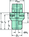 C63912006055 CAPTO ADAPTER - USA Tool & Supply