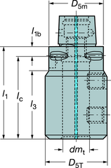 C63912750115 CAPTO ADAPTER - USA Tool & Supply