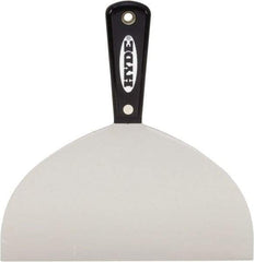 Hyde Tools - 8" Wide Flexible Blade Carbon Steel Joint Knife - Flexible, Nylon Handle - USA Tool & Supply