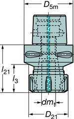 C63911440065 CHUCK ADAPTER - USA Tool & Supply