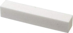 Norton - 80 Grit Aluminum Oxide Square Dressing Stick - 4 x 3/4 x 3/4, Medium Grade, Vitrified Bond - USA Tool & Supply