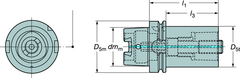 C6390410125120 BASIC HOLDER - USA Tool & Supply