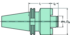 A1F055060070 FACEMILL HOLDER - USA Tool & Supply