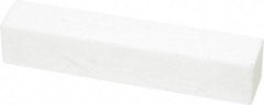 Norton - 150 Grit Aluminum Oxide Square Dressing Stick - 4 x 3/4 x 3/4, Very Fine Grade, Vitrified Bond - USA Tool & Supply