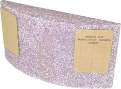 Norton - 11-1/4" Wide x 6" High x 2-1/4" Thick Grinding Segment - Aluminum Oxide, 30 Grit, Hardness G, Blue Print No. ME30777 - USA Tool & Supply