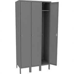 Tennsco - 3 Door, 1 Tier, Welded Locker - USA Tool & Supply