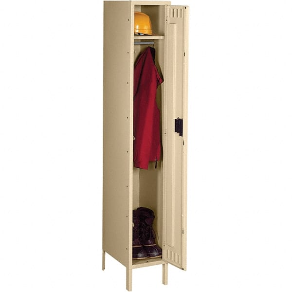 Tennsco - 1 Door, 1 Tier, Welded Locker - USA Tool & Supply