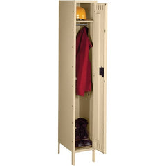 Tennsco - 1 Door, 1 Tier, Welded Locker - USA Tool & Supply