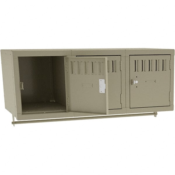 Tennsco - 3 Door, 3 Tier, Welded Locker - USA Tool & Supply