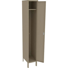 Tennsco - 1 Door, 1 Tier, Welded Locker - USA Tool & Supply